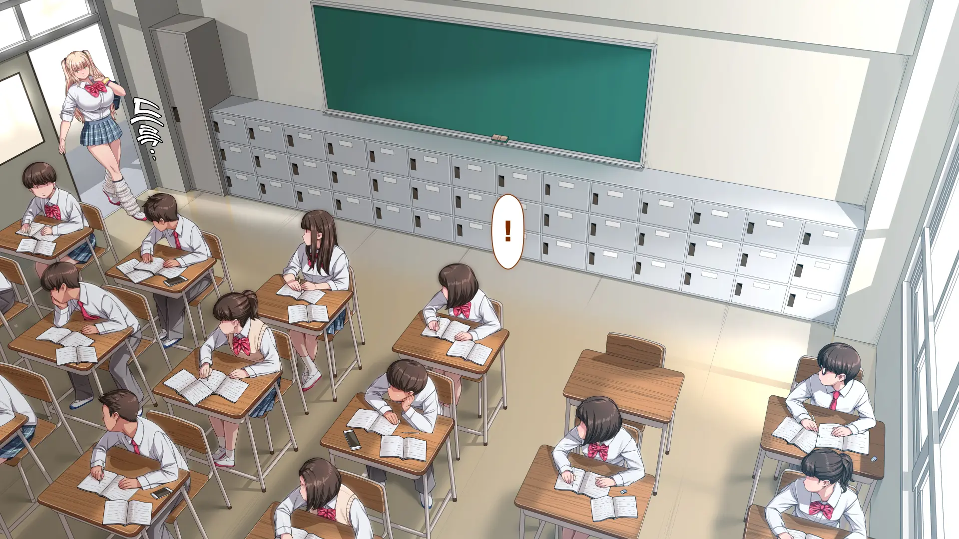 Manabiya Slut Yariman JK No H Na Gakuen Seikatsu Zenpen | 마나비야 거침없이 걸레 JK의 H스런 학교생활 전편